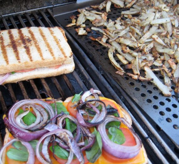 Grilled Cheese on the Grill