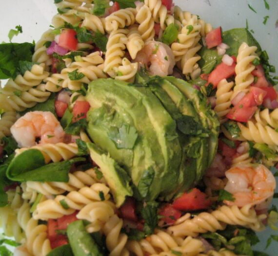 Lemon Shrimp Pasta Salad