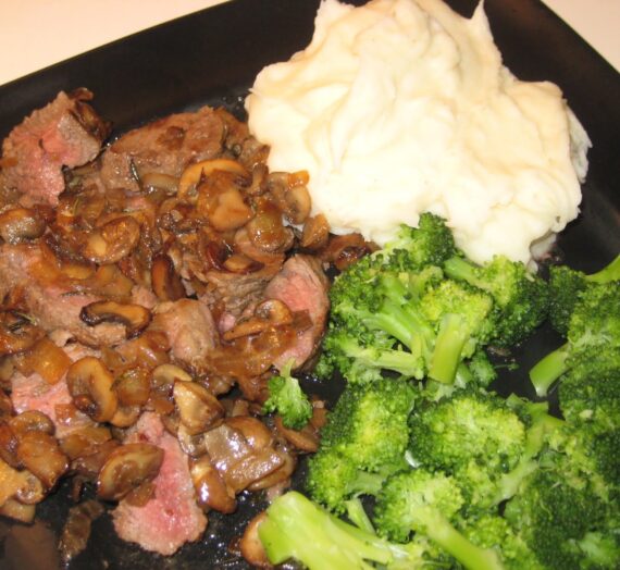 Rosemary Mushroom Steak