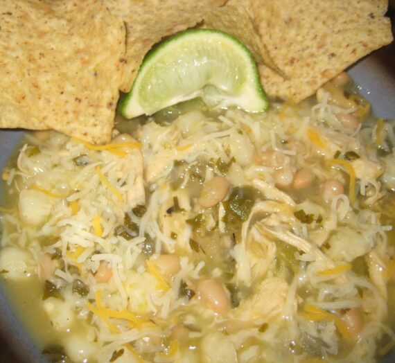 White Bean Green Chili Soup