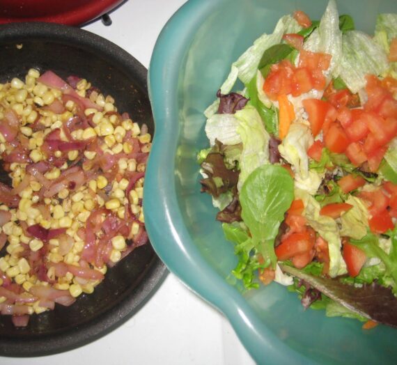 Steak Corn Salad