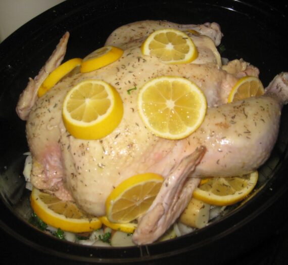 Slow Cooker Lemon Chicken