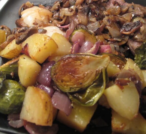 Roasted Potatoes and Veggies