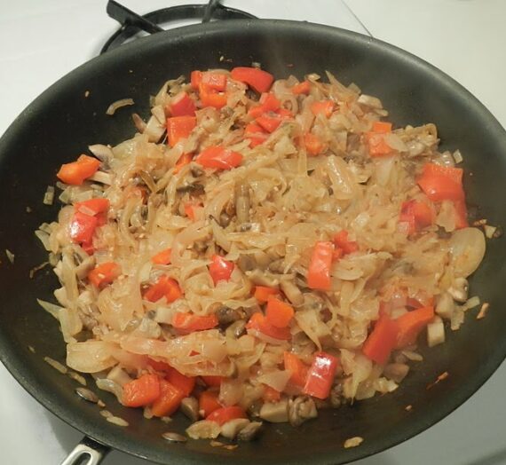 Brown Butter, Mushroom, and Onion Risotto w/Lobster