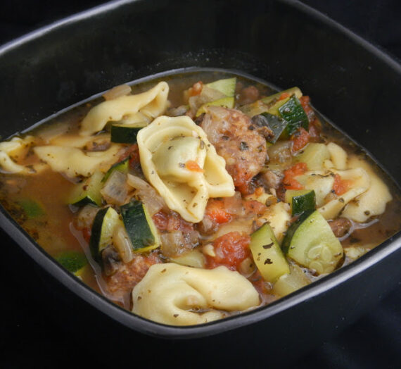 Italian Sausage Tortellini Soup