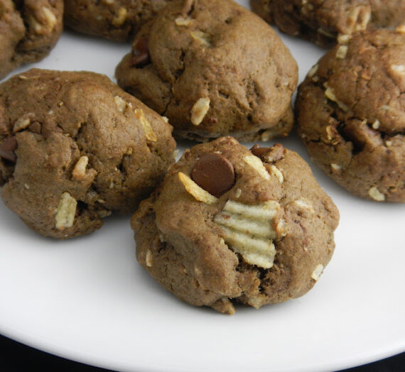 Double Chocolate Potato Chip Cookies