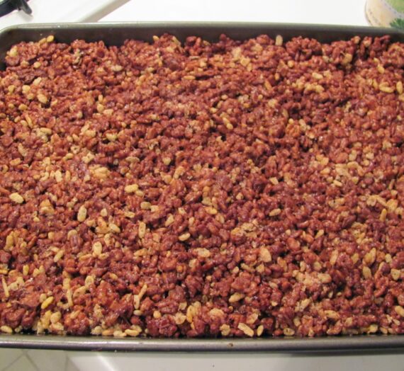 Chocolate Rice Crispy Treats