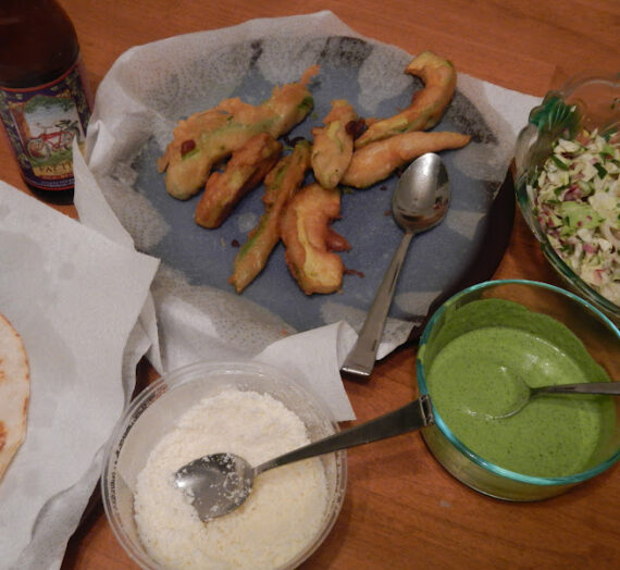 Beer-Battered Avocado Tacos