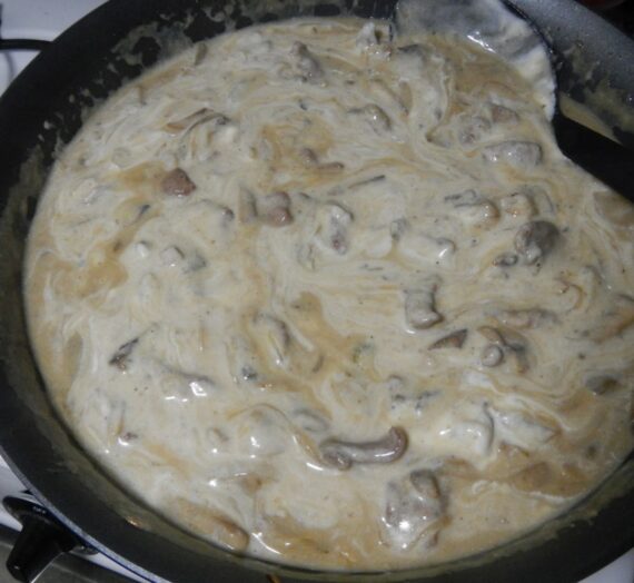 Beef Stroganoff