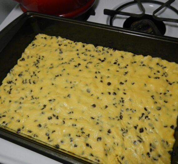 Lazy Cake Chocolate Chip Cookies