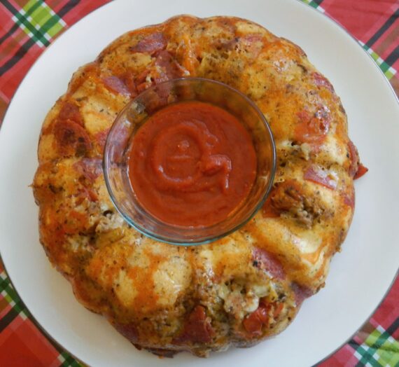 Easy Pull Apart Pizza Bread