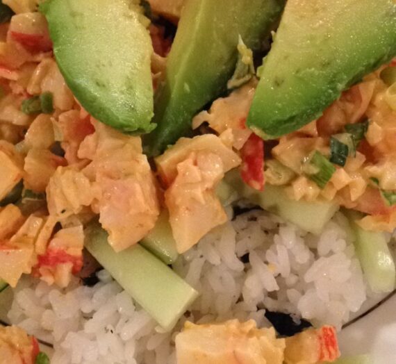 Spicy Crab Salad Bowl